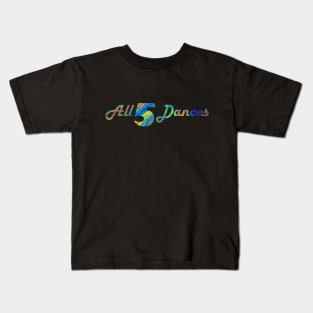 All 5 Dances Kids T-Shirt